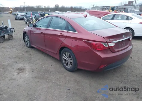 2014 Hyundai Sonata Gls из США, поврежденный, VIN 5NPEB4AC7EH893018